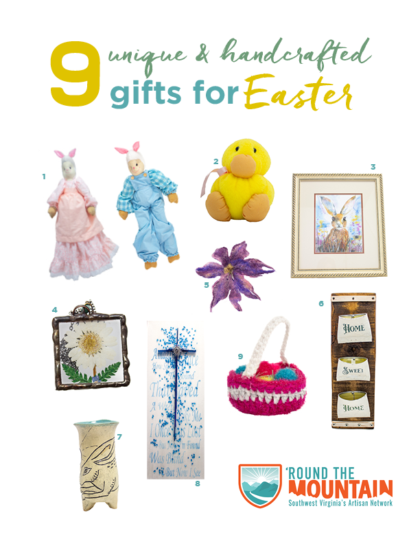 local artisan products from 'Round the Mountain in an Easter gift guide